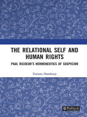 cover image of The Relational Self and Human Rights